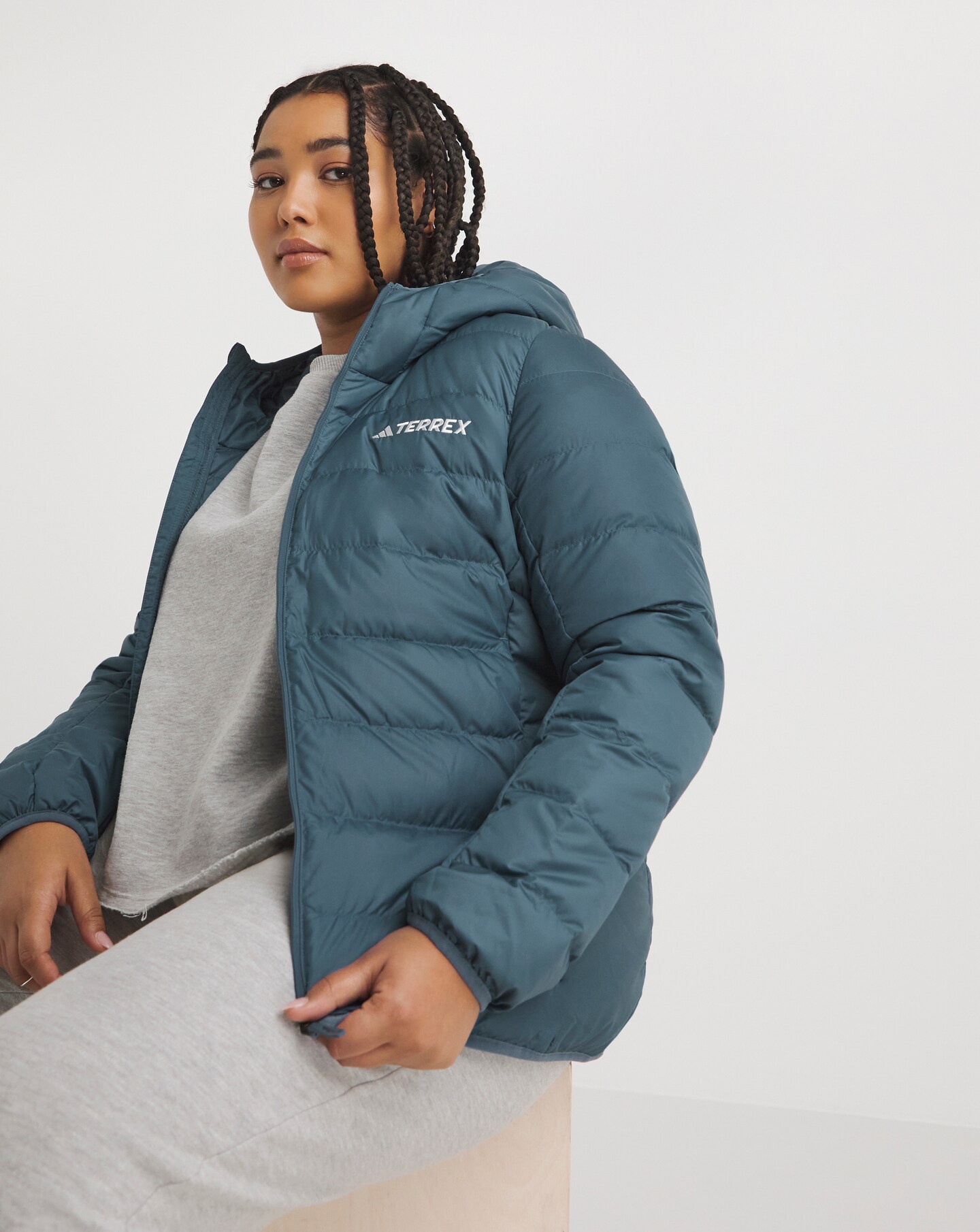 Adidas terrex hooded discount jacket