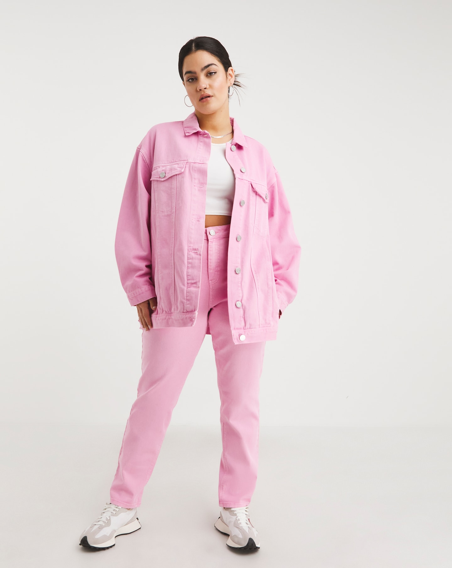 Pink 2025 boyfriend jacket